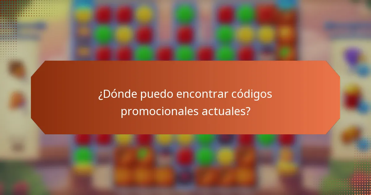 ¿Dónde puedo encontrar códigos promocionales actuales?